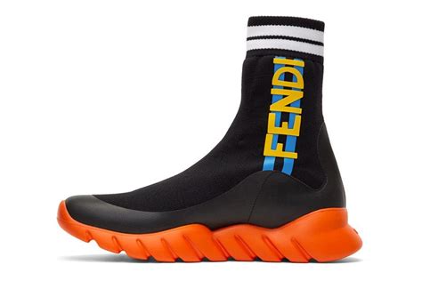 fendi socks ssense|Fendi sock trainers women.